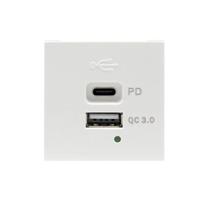 20 W USB A USB C PD laadija